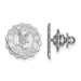 Sterling Silver Rhodium-plated LogoArt United States Air Force Academy Crest Lapel Pin