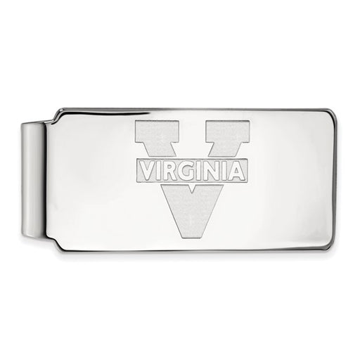 10kw University of Virginia Text Logo Money Clip