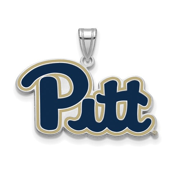 SS University of Pittsburgh Large Enamel Pendant