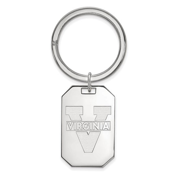 SS University of Virginia Text Logo Key Chain