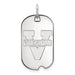 14kw University of Virginia Small Text Logo Dog Tag