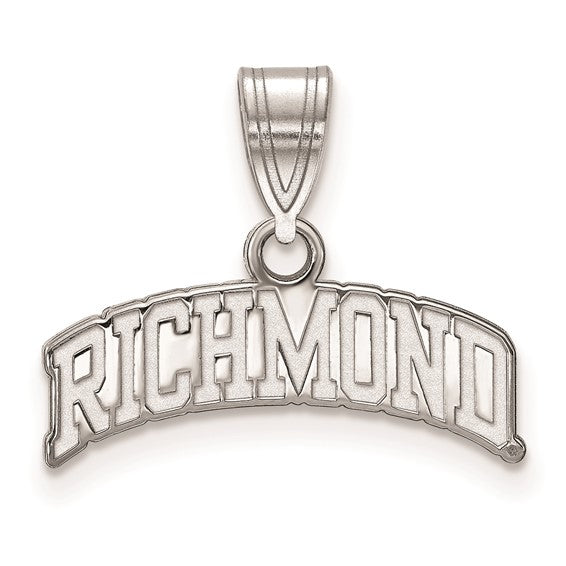 14kw Gold University of Richmond Medium Script Pendant