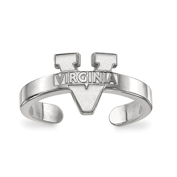 SS University of Virginia Text Logo Toe Ring