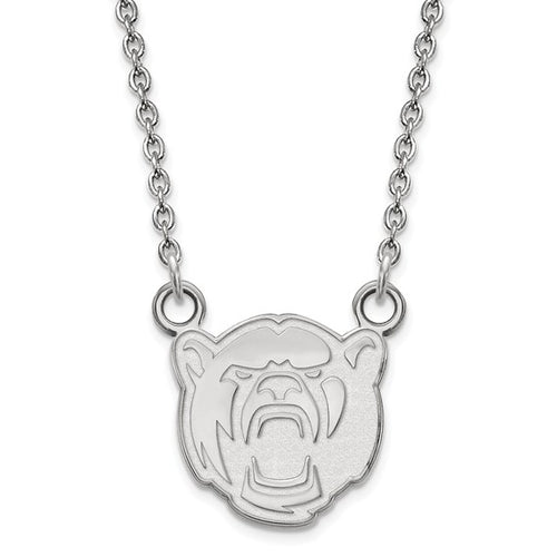 10kw Baylor University Small Head Pendant w/Necklace