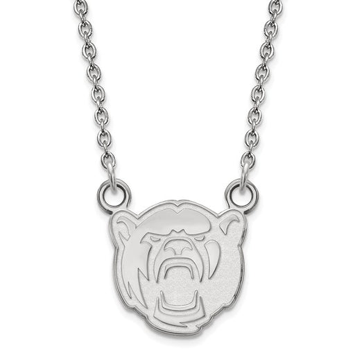 SS Baylor University Small Head Pendant w/Necklace