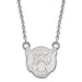 SS Baylor University Small Head Pendant w/Necklace