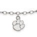 SS Clemson University Anklet