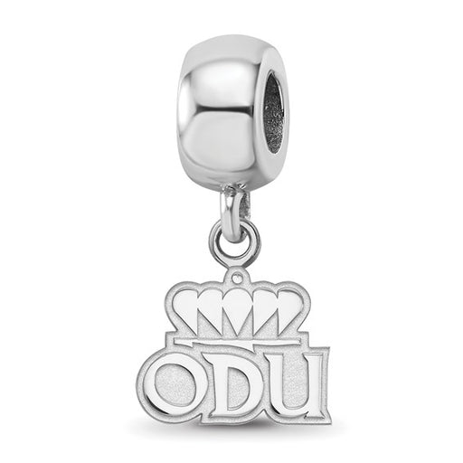 SS Old Dominion University XS O-D-U Dangle Bead Charm