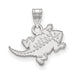 10kw Texas Christian University Small University Frog Pendant