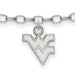 SS West Virginia University Anklet