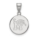 14kw University of Memphis M Medium Disc Pendant