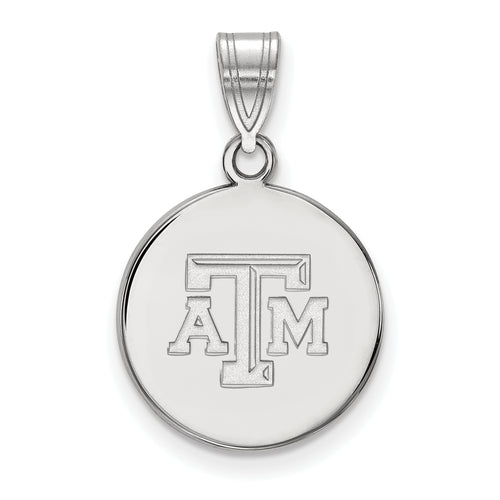 10kw Texas A and M University T-A-M Medium Disc Pendant