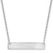 14kw Miami University Miami Bar Necklace