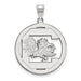 SS University of South Carolina XL Pendant in Circle