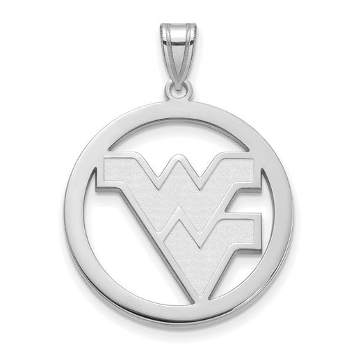 SS West Virginia University XL Pendant in Circle