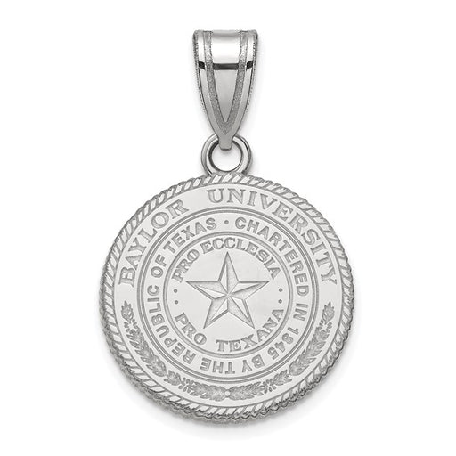 SS Baylor University Medium Crest Pendant