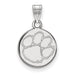 14kw Clemson University Small Disc Pendant