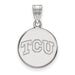 14kw Texas Christian University Medium TCU Disc Pendant