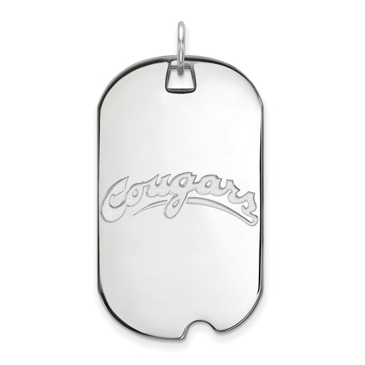 10kw Washington State University Cougars Large Dog Tag Pendant