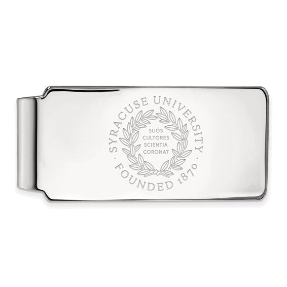 10kw Syracuse University Money Clip Crest