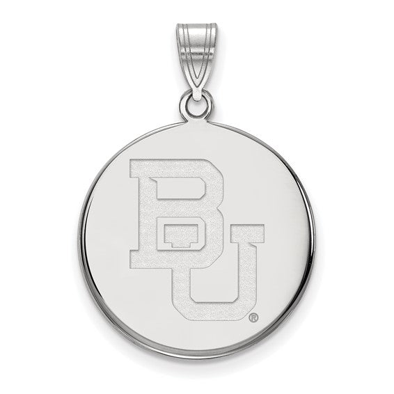 14kw Baylor University Large Baylor Head Disc Pendant