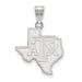 SS Texas A and M University State Outline Large Pendant