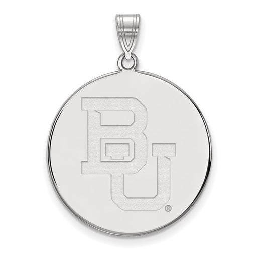 SS Baylor University XL Baylor Head Disc Pendant