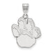 10kw University of Pittsburgh Large Pitt Paw Pendant