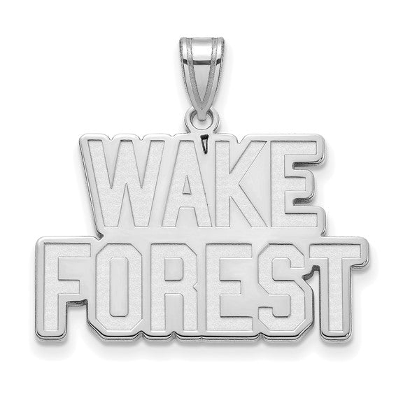 SS WF Wake Forest University Large WF w/deacon Pendant