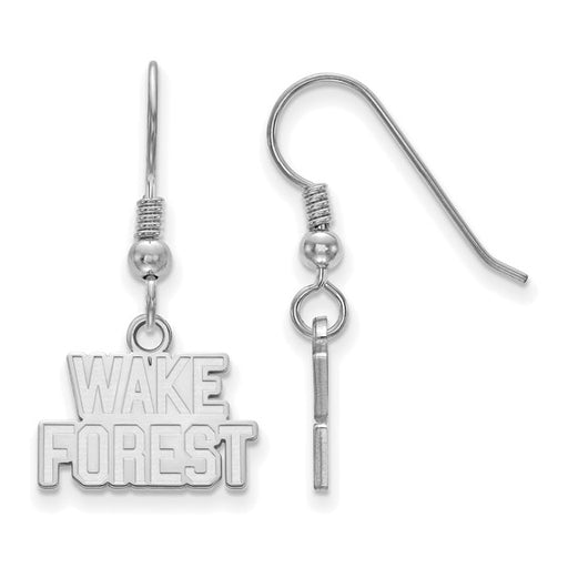 SS WF Wake Forest University XS WF w/deacon Dangle Earrings