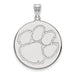 SS Clemson University XL Disc Pendant