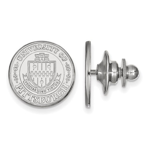 14kw University of Pittsburgh Crest Lapel Pin