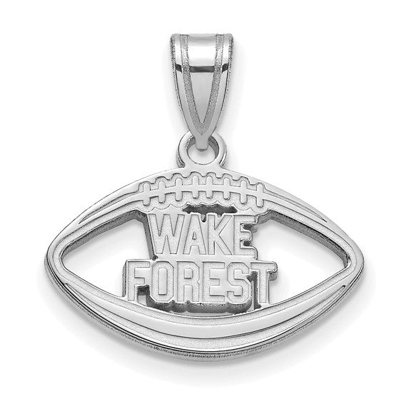 SS Wake Forest University Deacon Pendant in Football