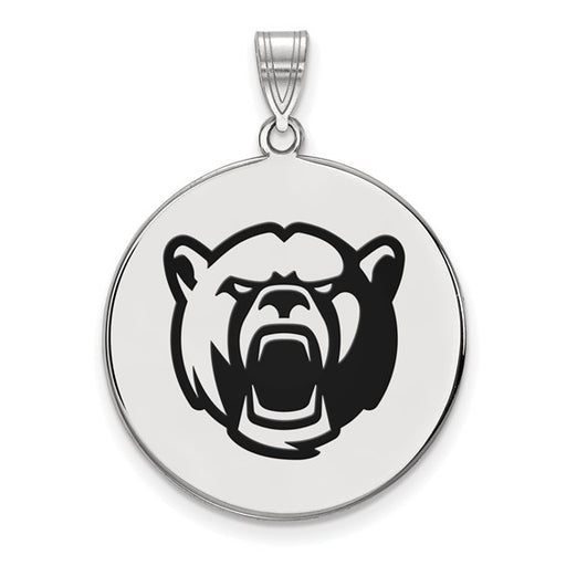 SS Baylor University Large Enamel Disc Pendant