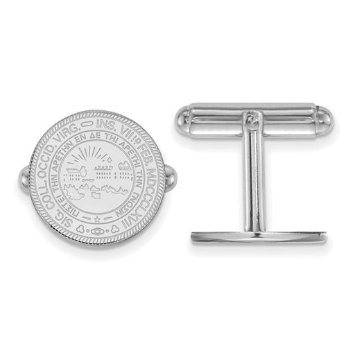 SS West Virginia University Crest Cuff Links