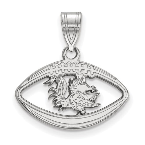 SS University of South Carolina Gamecock Pendant in Football