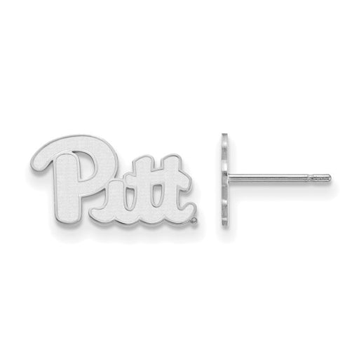 14kw University of Pittsburgh XS Pitt Post Earrings