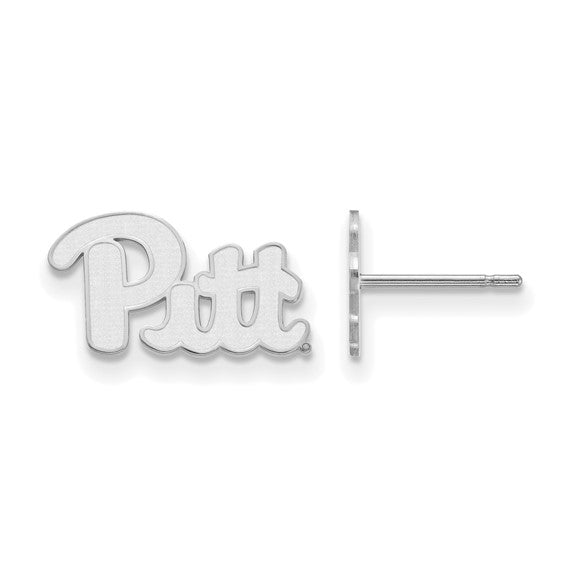 10kw University of Pittsburgh XS Pitt Post Earrings