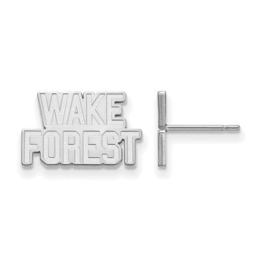 SS Wake Forest University XS Post WF w/deacon Earrings