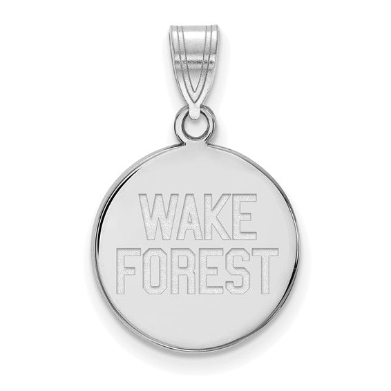 10kw Wake Forest University Medium WF w/deacon Disc Pendant