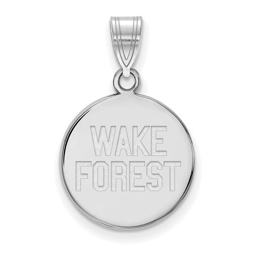 10kw Wake Forest University Medium WF w/deacon Disc Pendant