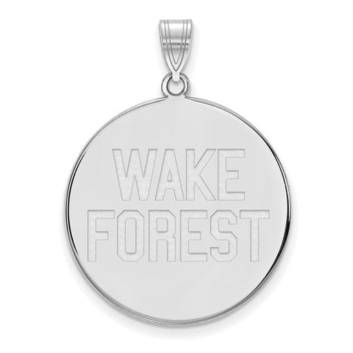 10kw Wake Forest University XL WF w/deacon Disc Pendant