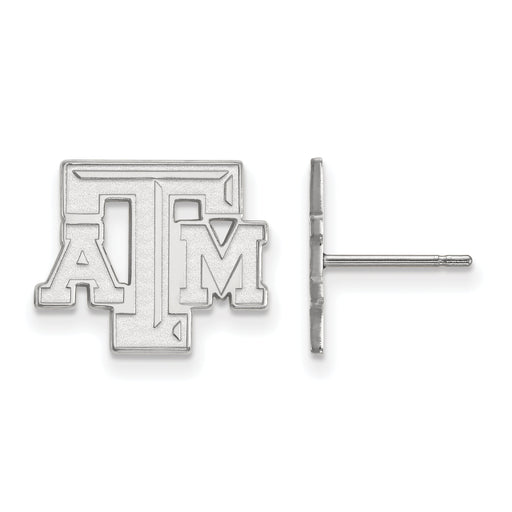 10kw Texas A and M University T-A-M Small Post Earrings