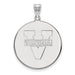 SS University of Virginia XL Text Logo Disc Pendant