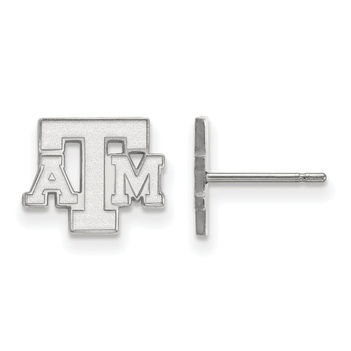 SS Texas A and M University T-A-M Extra Small Post Earrings