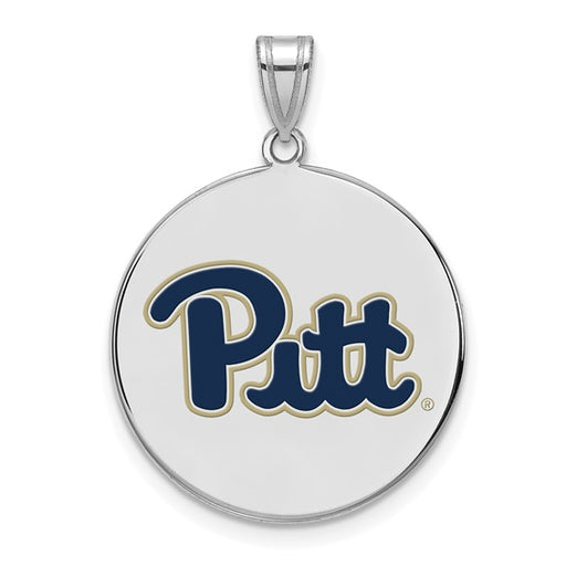 SS University of Pittsburgh XL Enamel Disc Pendant