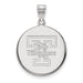 14kw University of Tennessee Large Lady Volunteers Disc Pendant