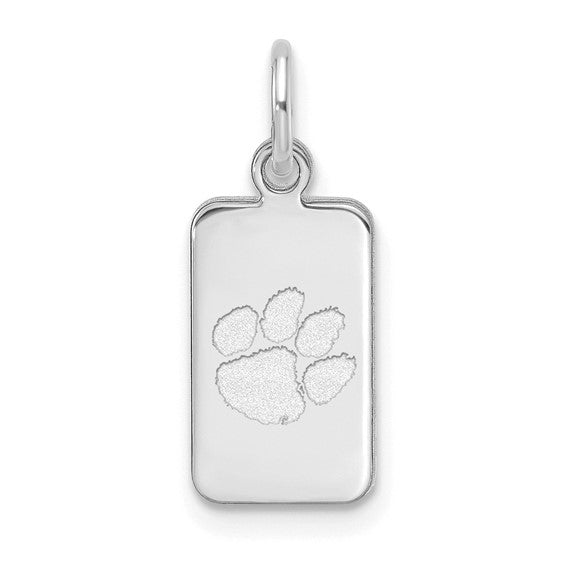 SS Clemson University Tag Pendant