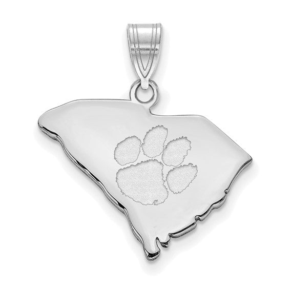 SS Clemson University State Pendant