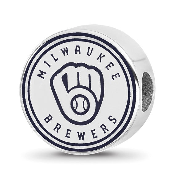 SS Milwaukee Brewers Enameled Bead